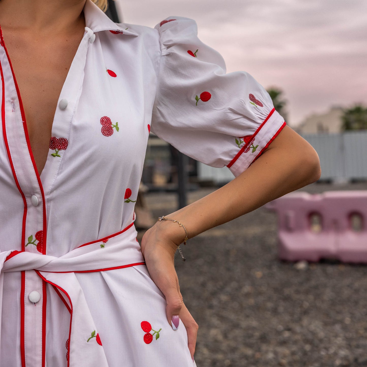 Mary in the Cherry Garden